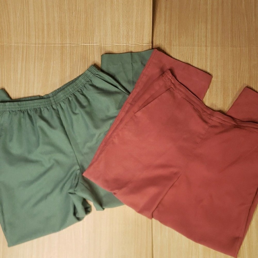 Alfred Dunner Womens Elastic Waist Pants Bundle 12